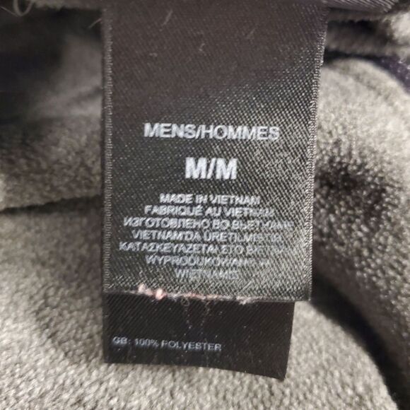 THE NORTH FACE Jacket Mens Medium Gray Fleece 1/4 Zip Pullover Outdoor Hiking - Picture 9 of 9